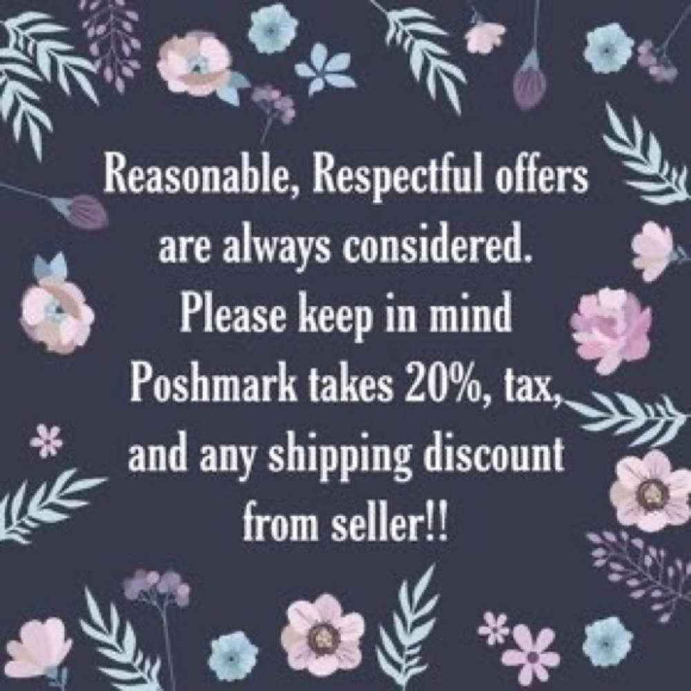 Reasonable Offers Accepted 💜